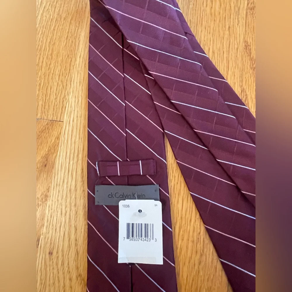 Calvin Klein tie.